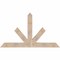 Ekena Millwork Saratoga Smooth Timber Gable Bracket, Douglas Fir, 72"W x 42"H x 5 1/2"D x 5 1/2"F, 14/12 Pitch GBW072X42X0606SAR00SDF - alternate 1